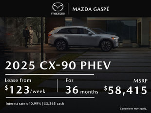 2025 MAZDA CX-90 PLUG-IN HYBRID