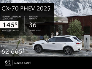 Mazda CX-70 PHEV 2025