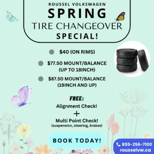 Spring Tire Changeover Special!