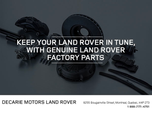 Land Rover Genuine Parts