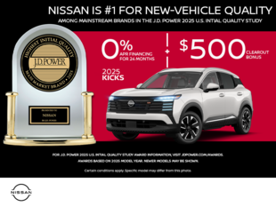 Get the 2025 Nissan Kicks Today!
