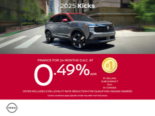 Get the 2025 Nissan Kicks Today!