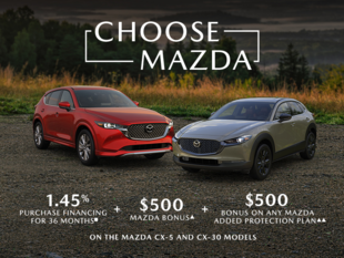 The Choose Mazda event