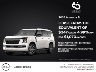 Get the 2025 Nissan Armada Today!