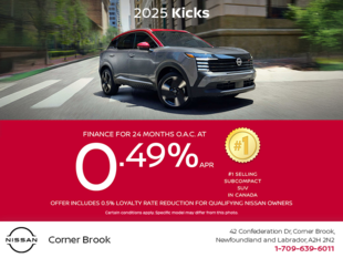 Get the 2025 Nissan Kicks Today!