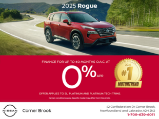 Get the 2025 Nissan Rogue Today!
