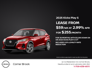 Get the 2025 Nissan Kicks Play Today!