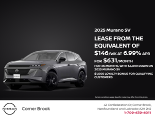 Get the 2025 Nissan Murano today!