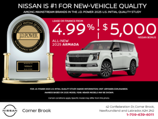 Get the 2025 Nissan Armada Today!