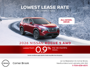 Get the 2026 Nissan Rogue Today!