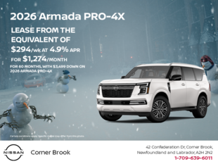 Get the 2026 Nissan Armada Today!