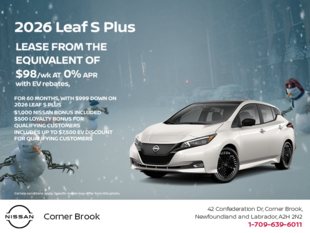 Get the 2026 Nissan Leaf!