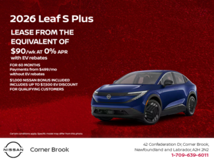 Get the 2026 Nissan Leaf!