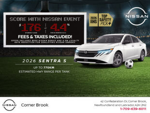 Get the 2026 Nissan Sentra S Today!