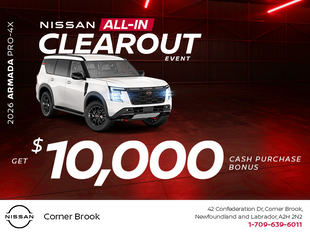 Get the 2026 Nissan Armada Today!