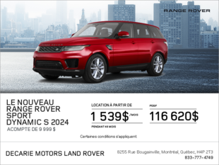 Le Range Rover Sport 2024