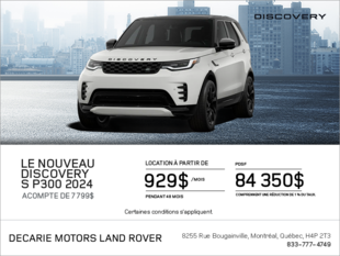 Le Land Rover Discovery 2024