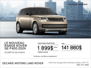 Le Range Rover 2024