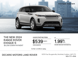 Le Range Rover Evoque 2024