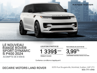 Le Range Rover Sport 2024