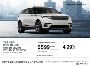 The 2026 Range Rover Velar