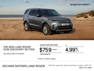 The 2026 Land Rover Discovery