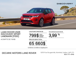 Le Land Rover Discovery Sport  Landmark 2026