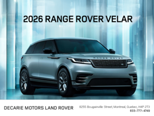 The 2026 Range Rover Velar Dynamic SE