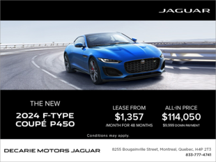 The 2024 Jaguar F-TYPE Coupé