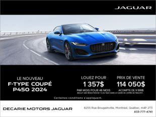 Le Jaguar F-TYPE Coupé 2024