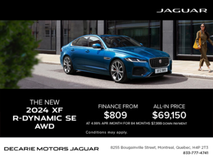 The 2024 Jaguar XF