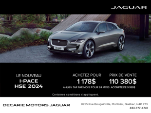 Le Jaguar I-PACE 2024