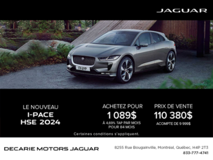 Le Jaguar I-PACE 2024
