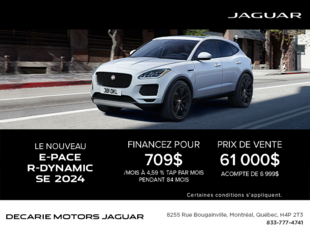 Le Jaguar E-PACE 2024