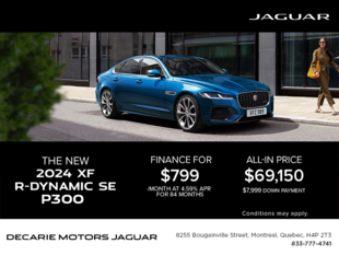 The 2024 Jaguar XF