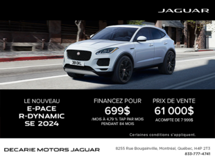 Le Jaguar E-PACE 2024