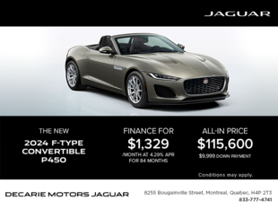 The 2024 Jaguar F-TYPE Convertible