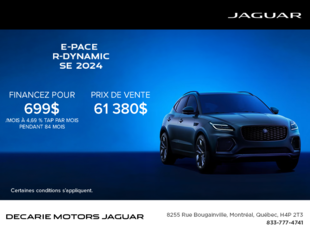 Le Jaguar E-PACE 2024