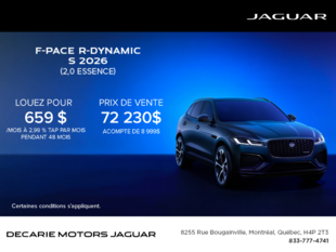 Le Jaguar F-PACE 2026