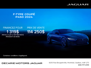 Le Jaguar F-TYPE Coupé 2024