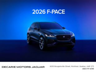 The 2026 Jaguar F-PACE