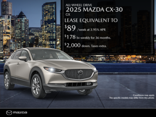 Forman Mazda - Get the 2025 Mazda CX-30