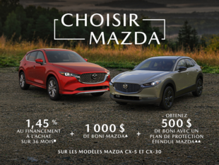 L'événement Choisir Mazda