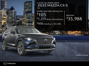 Mazda Gabriel Anjou - Get the 2025 Mazda CX-5