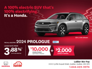 Get the 2024 Honda Prologue!