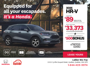 Get the 2026 Honda HR-V!
