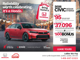 Get the 2026 Honda Civic Sedan Hybrid!