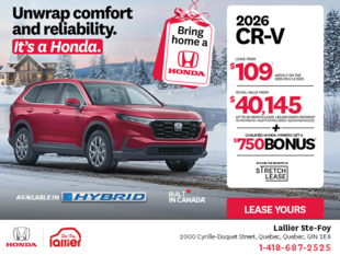 Get the 2026 Honda CR-V!