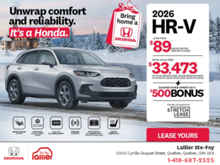 Get the 2026 Honda HR-V!