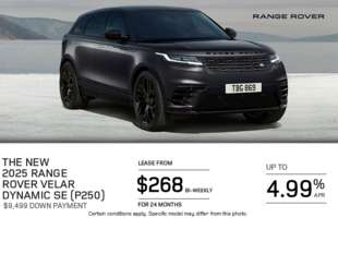 The 2025 Range Rover Velar